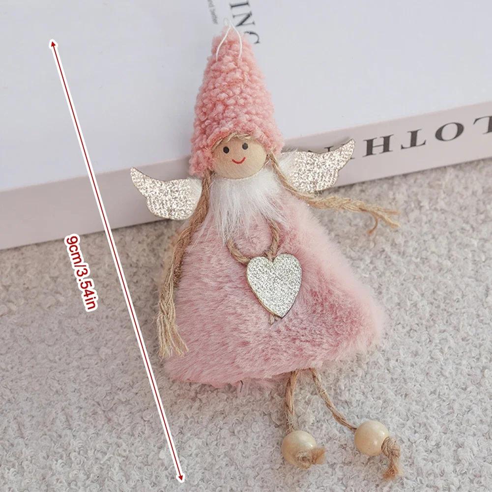 1PCS Cute Wool Felt Christmas Pendants DIY Handmade Snowmen & Trees Party Decor & Christmas Gifts Multiple Styles