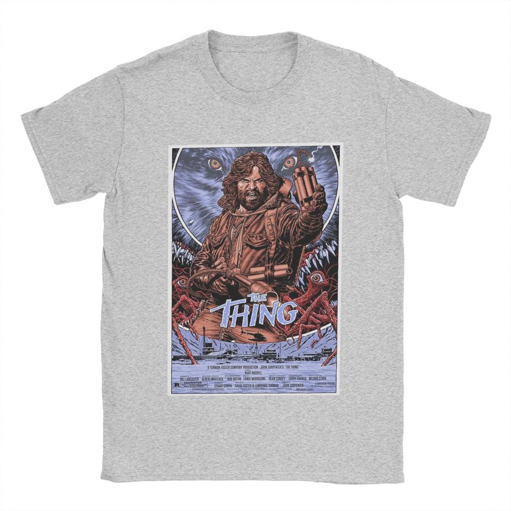 Věc Hororový film Tričko Pánské Čistá Bavlna Vtipná Trička Kulatý Výstřih Tričko Krátký Rukáv Topy Grafický Potisk