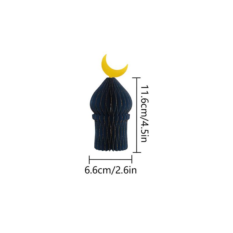

Ramadan Decorations 2026 Desk Accessories Eid Mubarak Decoration Honeycomb Ornament Muslim Festival Party Decor Eid Decorations