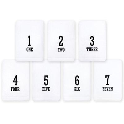 [Songwol Towel] Numbered Washcloth