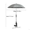 Stroller Umbrella Against Sun Beach Chair for Garden Outdoor Pool