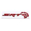 1Pc 3D Metal Car Body Logo Decal Side Fender Rear Trunk Emblem Badge Sticker Decoration Accessories