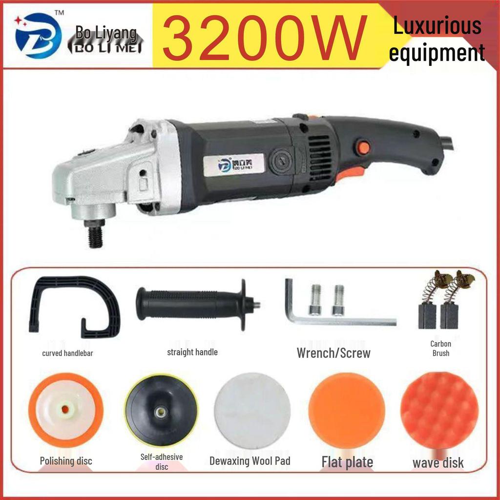 Electric Mini Car Polisher Waxing Tool for Scratch Repair and Household Use