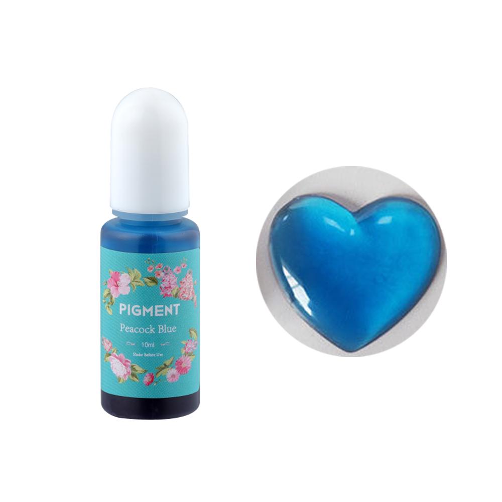 26 Farben 10ml Epoxidharz Pigment Flüssig Epoxid UV-Harz Farbstoff für DIY Harz Färbung Schmuckherstellung Handwerk Kunst