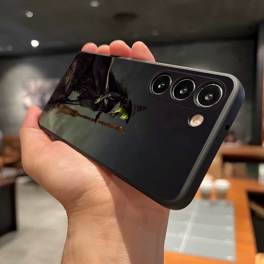 Movie W-Wicked Party Phone Case For Samsung A56 A36 A26 A16 A15 A25 A35 A55 A14 A34 A24 A54 Black Soft Shell