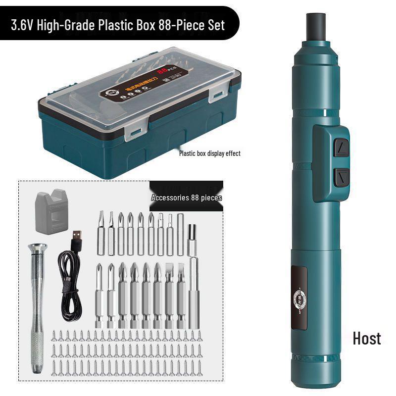 Rechargeable Mini Electric Screwdriver Set