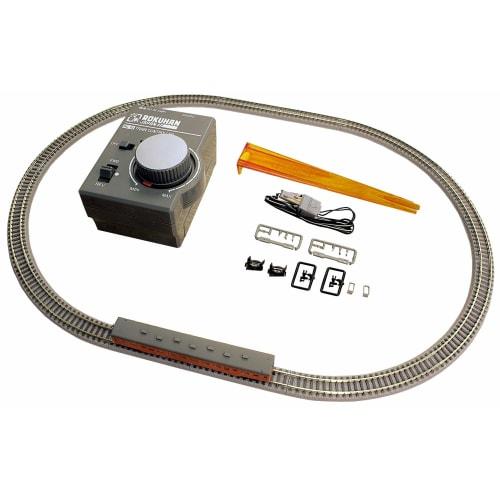 Rokuhan Z Gauge Kiha 52 Metropolitan Area Color First Set E001-1 Railway Model Starter Set