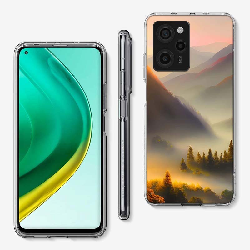 

Mountain Forest Phone Case For Redmi 12 13C 12C 15C 15 9 Power 10 Prime+ 10C 10A 9T 9C 9i 9AT 9A Sport A5 K50 K30 60 Ultra TPU S Redmi 10C