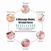 6 Mode Electric Muscle Stimulator Back Neck Body Massager Tens Acupuncture Meridian Digital Abdominal Back Body Relax Massager