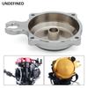 Motorcycle Aluminum CV Carb Top Cover Black Chrome For Harley Touring Softail Dyna FXR Sportster With CV40 Carburetor 1988-2006
