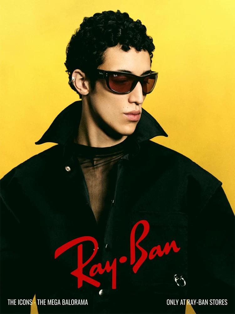 RayBan Ray-Ban balorama narrow frame sunglasses men's and women's outdoor driving glasses sunglasses 0RB2289