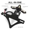 YZF R6 License Plate Holder LED Light For YAMAHA YZF-R6 2015-2025 YZFR6 Motorcycle Tail Frame Bracket Rear Fender Eliminator