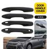 For 2018-2025 Toyota Camry 4-Piece Gloss Black Exterior Door Handle Cover Caps