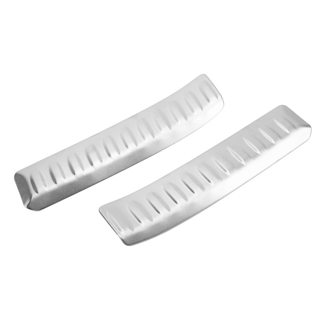 2 buc Protecție Interioară Portbagaj Bară Spate Mașină Alb Oțel Inoxidabil Înlocuire pentru Fit 2020?2021