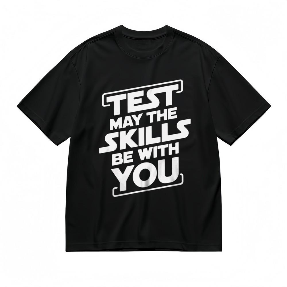 Women's Lightweight Classic T-Shirt Encouraging Test Day Message Design Tee