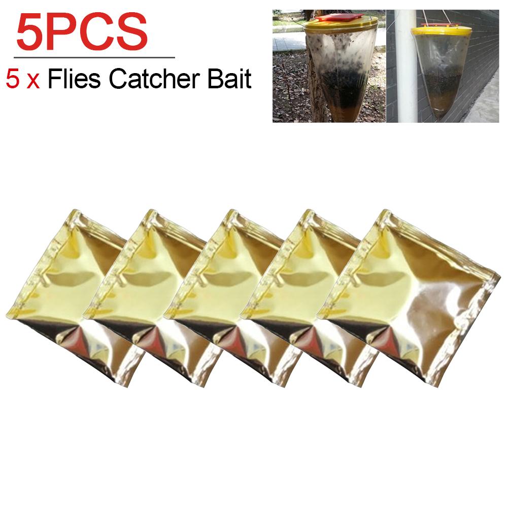 

1-10 ШТ. Подвесная Ловушка-Уловитель Мух Убийца Борьба с Вредителями Многоразовая Ловушка для Мух Упаковка Ловушек Садовая Подвесная Ловушка для Мух С Приманкой