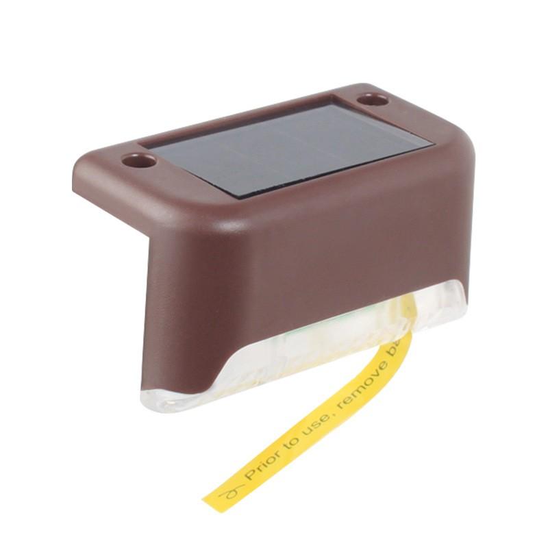 Outdoor  Balcony Fence Solar Lights LED Solar Lamp Path Stair  Waterproof Wall Light Garden Landscape Step Deck Lights