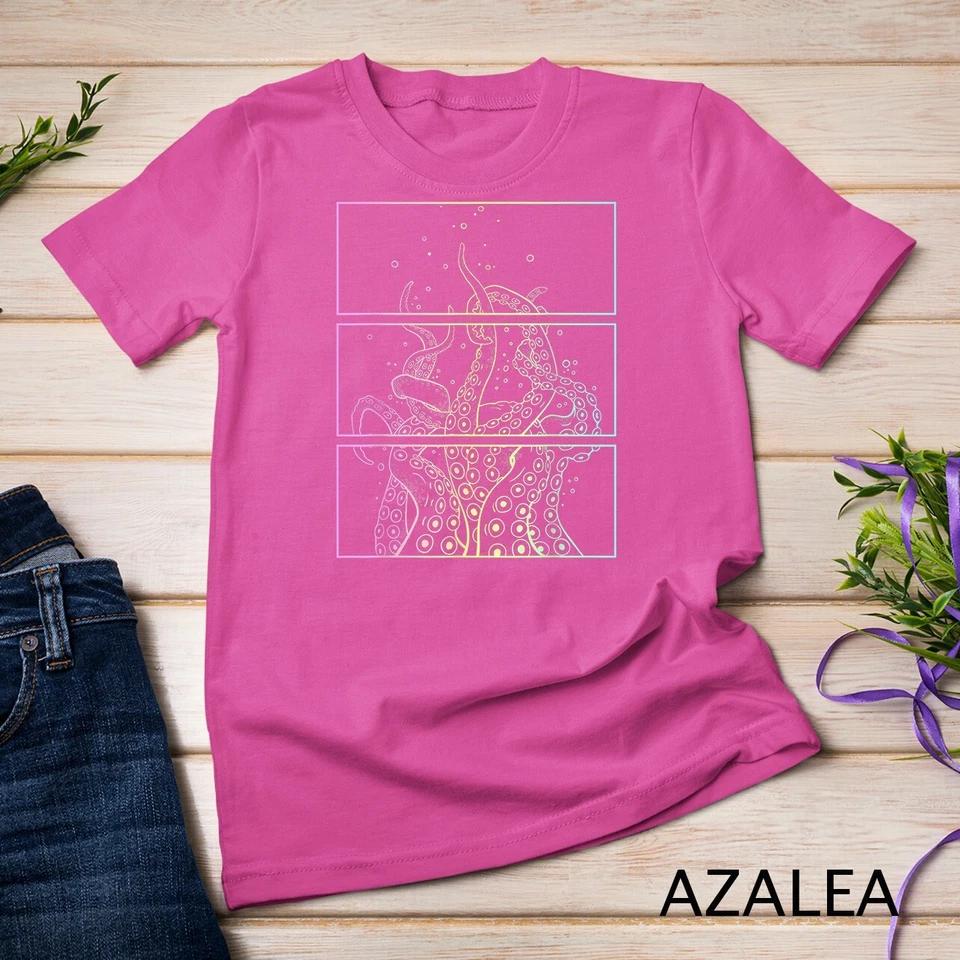 Pastel Goth Octopus T-Shirt Unisex T-shirt 6 L