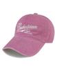 Bichiseuaenkeulim New York Usa Stone-Washed Ball Cap-Pink