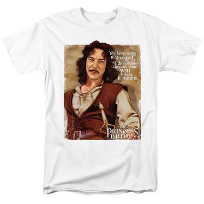 Princess Bride - Word -  Unisex Short Sleeve Children's T-shirt - White