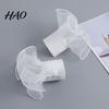 Romantic Style Clothing Accessories Detachable Ruffled Cuffs for Women, Elastic Layered Tulle Fake Cuffs, Decorative Formal Dress Sleeve Trims
