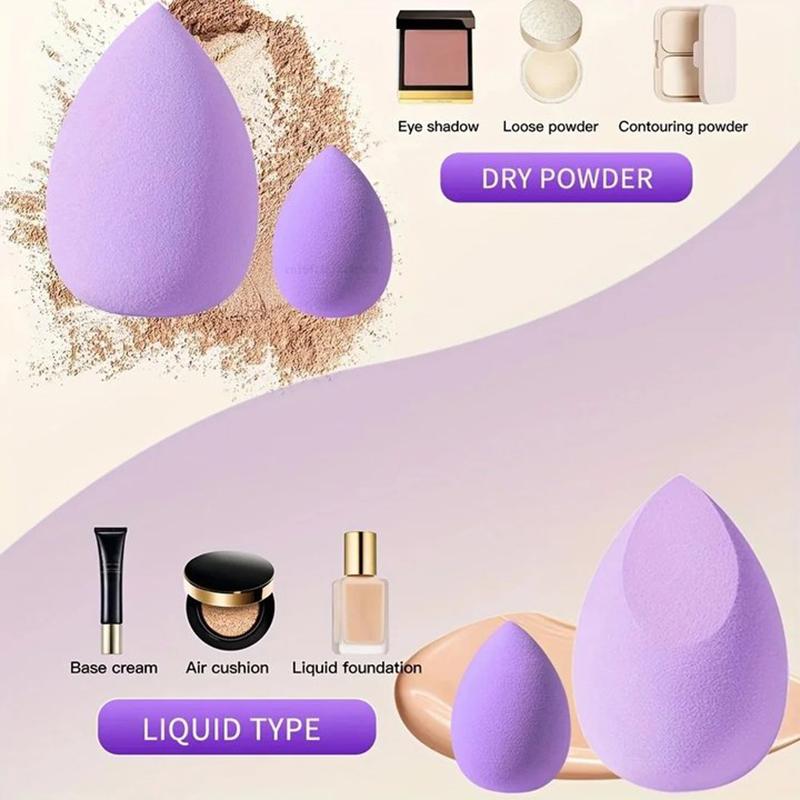 12 Makeup Sponge Makeup Egg Velvet Triangle Powder Puff Face Finger Air Powder Puff Mini Makeup Egg Foundation Liquid  Tool