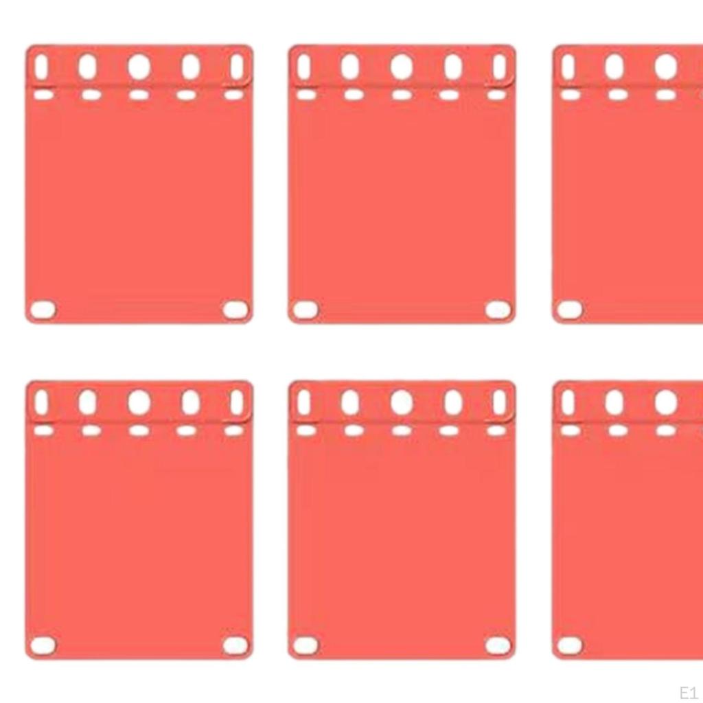 10 Pieces Hair Perm Rods Rollers Salon Tool Spiral with Elastic Curling Short Curlers