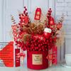 Fortune Fruit Red Berry & Holly Flower Arrangement - New Year Spring Festival Gift