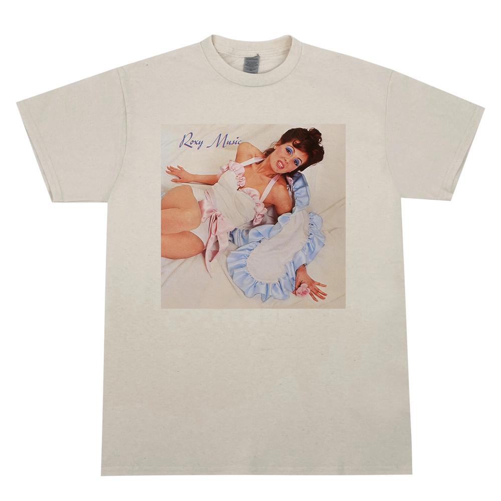 

Хлопковая футболка унисекс Roxy Music Self Title Album, полный размер S-5XL XL