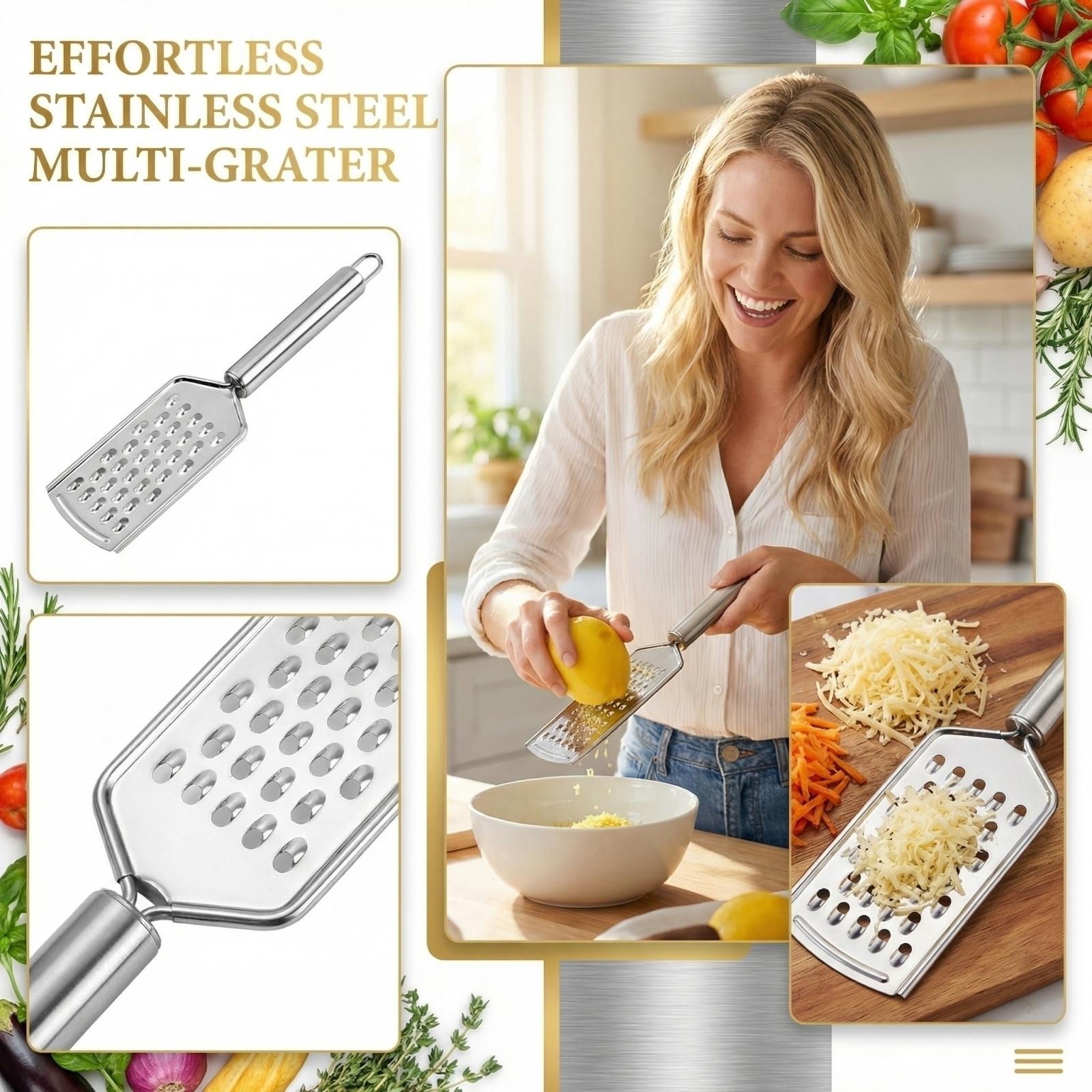 Stainless Steel Wire Planer Multifunctional Household Wire Planer One Size серебряный