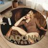 Madonna Ronde Vloerkleed, Tapijt voor Woonkamer Slaapkamer Bank Speelkamer Decoratie, Antislip Vloermat