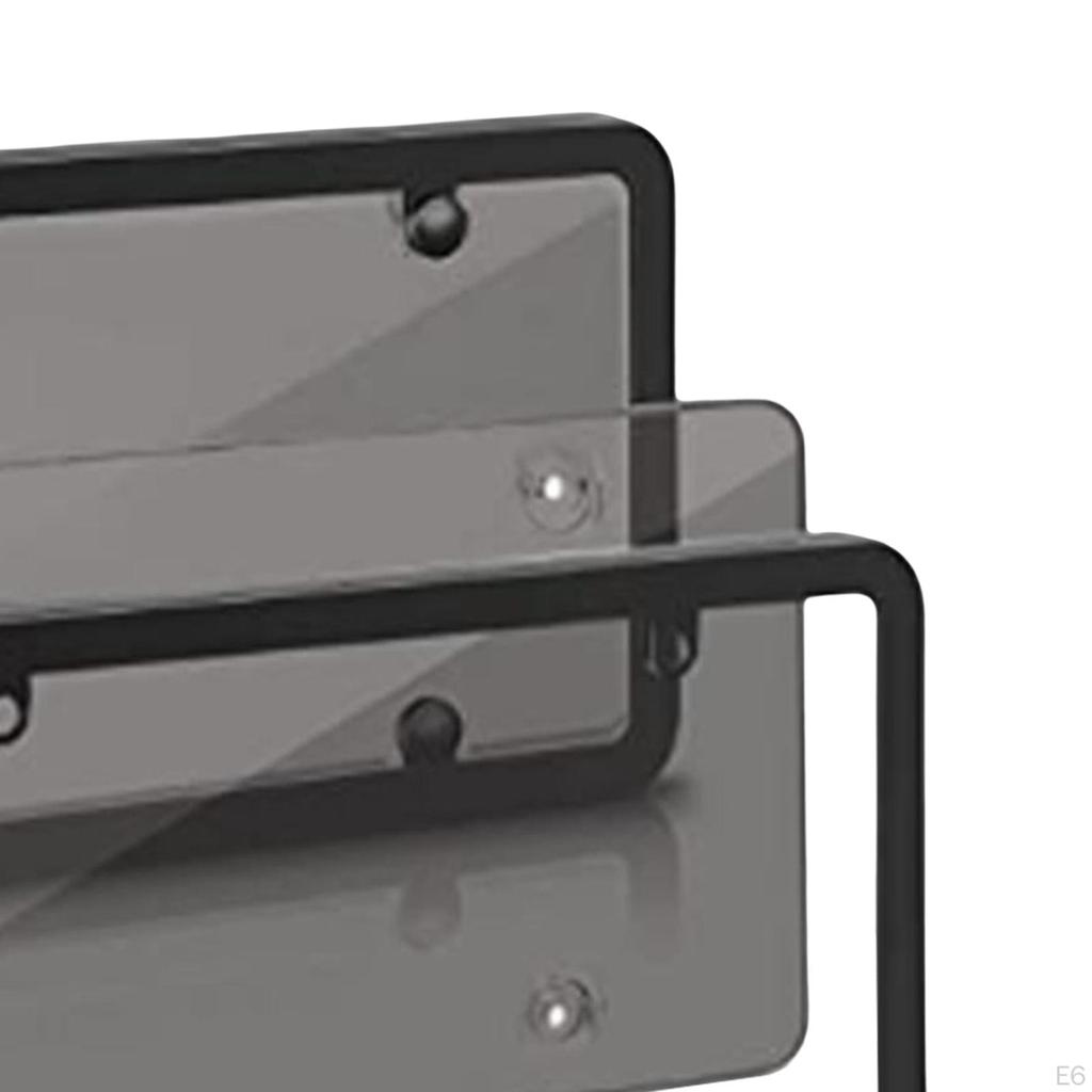 American License Plate Frame 6Inchx12inch Auto Accessory for Front and Rear Car Tags