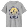 Aruba One Happy Island Souvenir TShirt Summer Cotton T Shirts For Unisex Casual Tshirt Short Sleeves YK Funny Top Tees