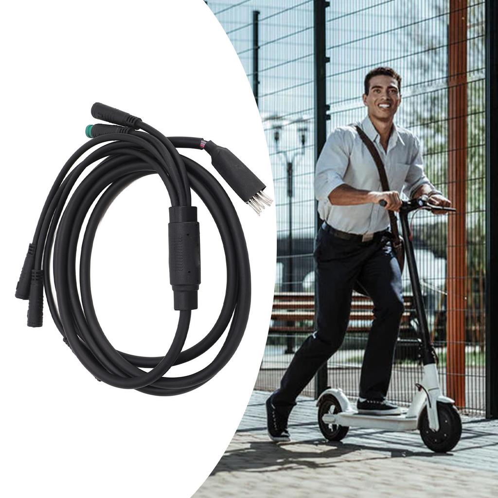 Electric Scooter Motor Wire High Sensitivity 1 To 5 Waterproof 12 Copper Core Motor Wires Harness