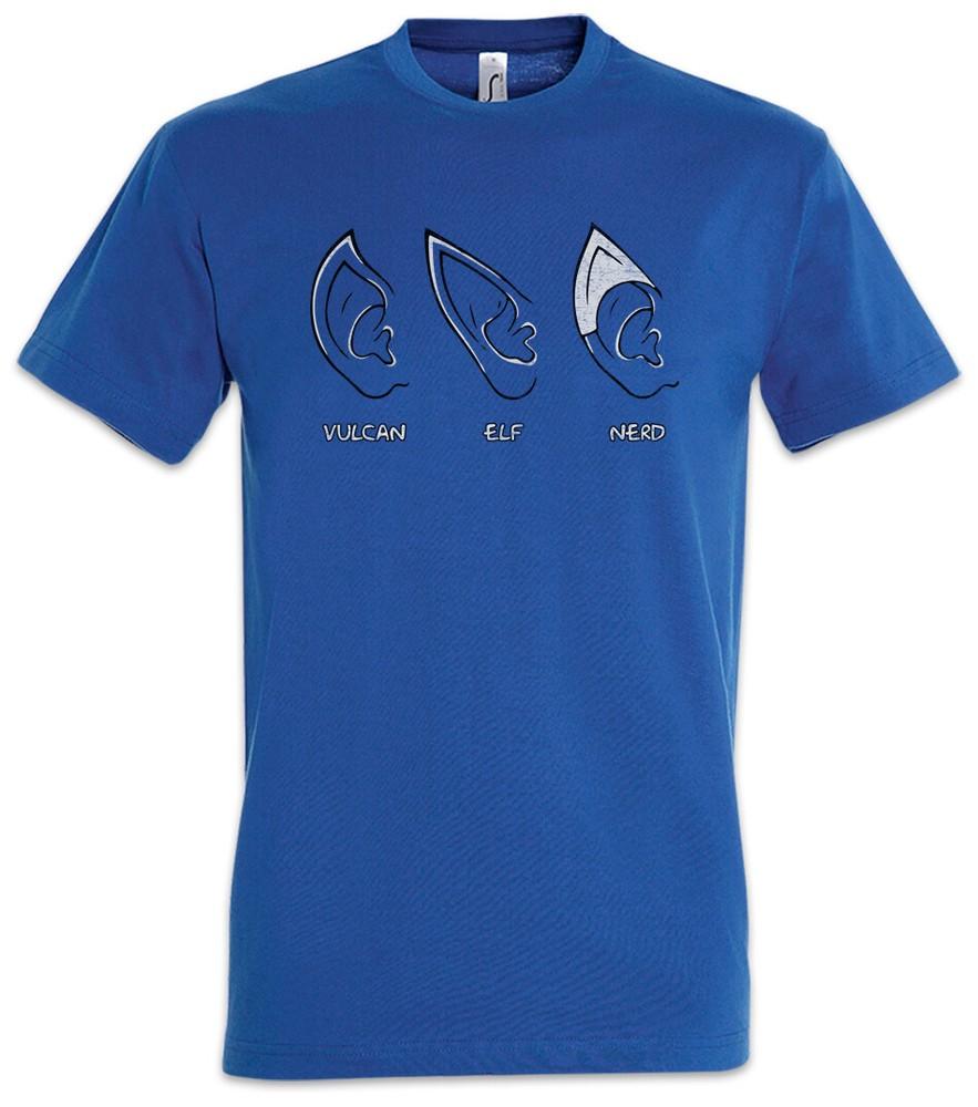 Ears Mens T-Shirt Geek Nerd Ears Gamer Fun Games Gaming Video RPG PC Admin