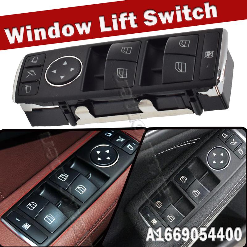 For Mercedes Benz B G GL ML Class W166 GL550 ML350 GL350 A1669054400 A1669054300 Front Left Master Power Window Control Switch