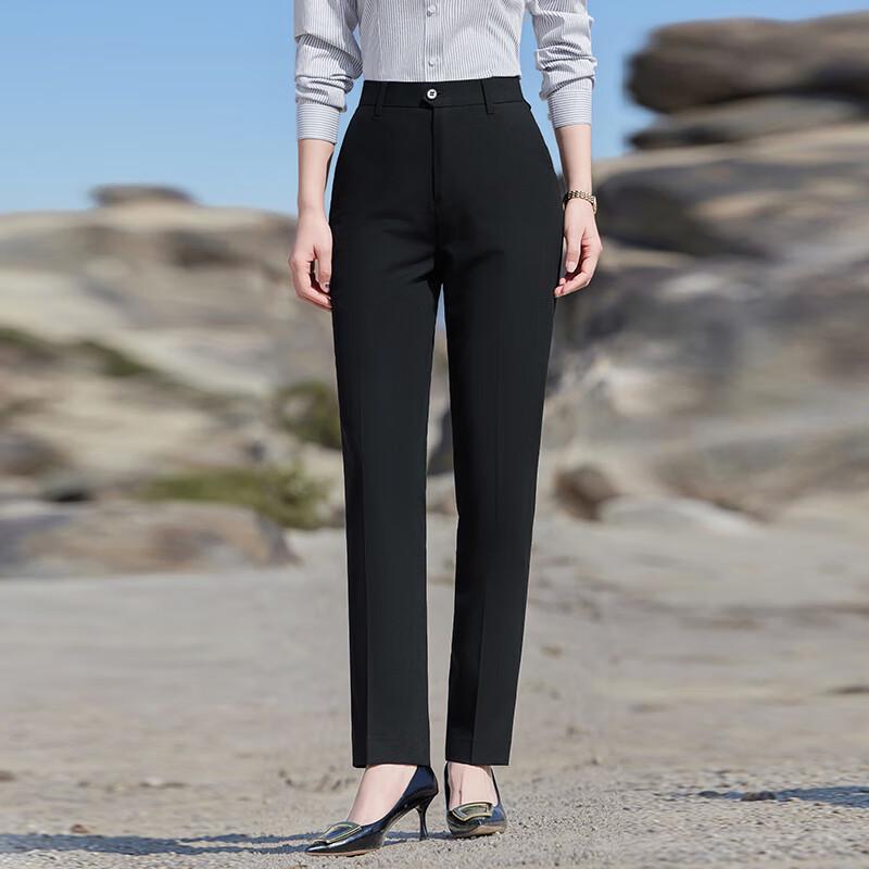 Unisex Lightweight Professional Straight-Leg Trousers