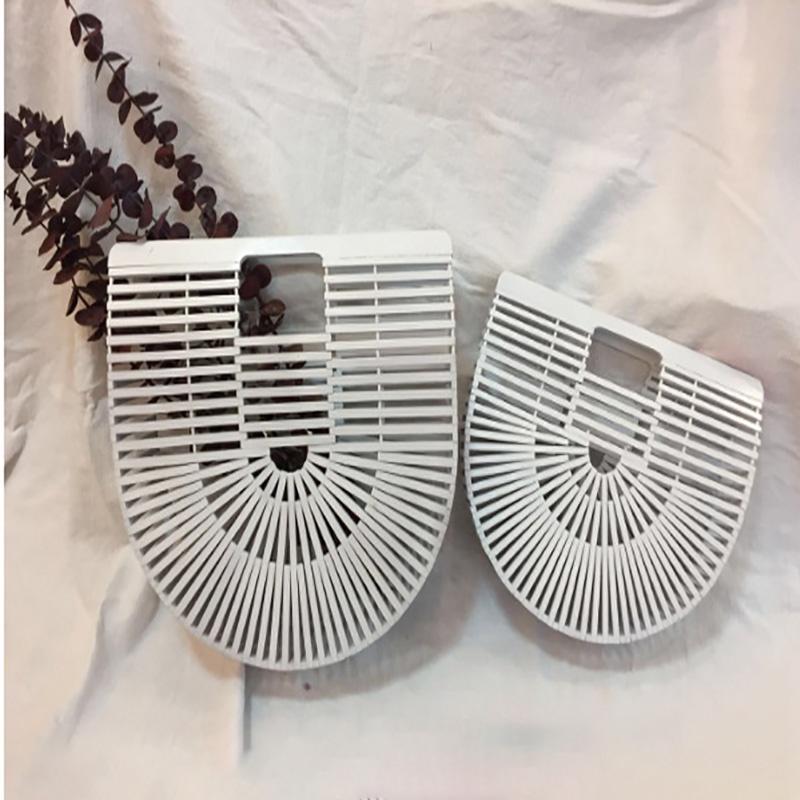 Traditional Handmade Bamboo Womens Shoulder Bag With Practical Size And Elegant Appearance