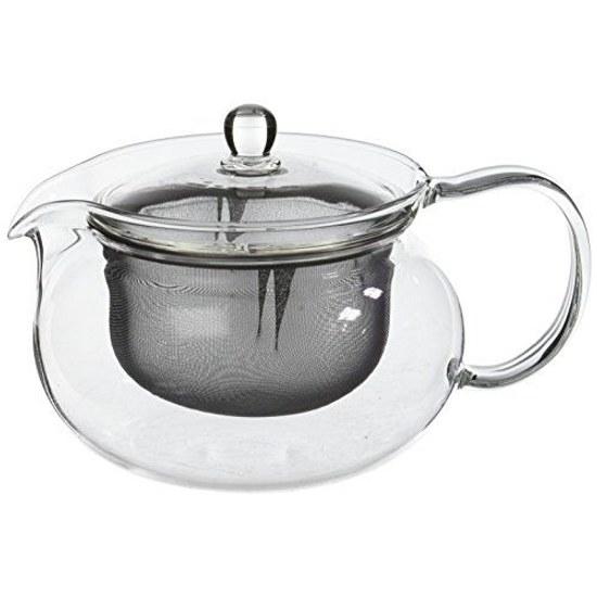 HARIO Chacha Kyusu Maru Practical Capacity 300ml Heat-Resistant Glass CHJMN-30T