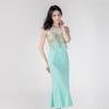 Elegant Women Formal Wedding Bridesmaid Evening Party Ball Prom Gown Long Cocktail Dress With Timeless Design
