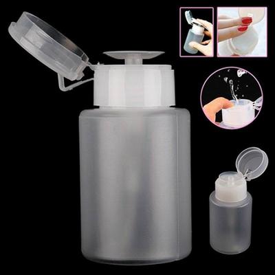 UV Gel Polish Remover Cleaner Acetone Water Storage Empty Bottle Nail Art Supplies