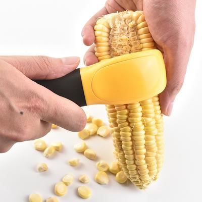 Corn Peeler Stainless Steel Corn Cob Stripper Knife Peeling Tool Corn Kernel Cutter Remover Home Gadgets Kitchen Accessories