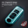 Carbon Fiber Car Key Fob TPU Solid Color Flexible 1:1 Shockproof Stylish Sweatproof Shell Protector Accessories
