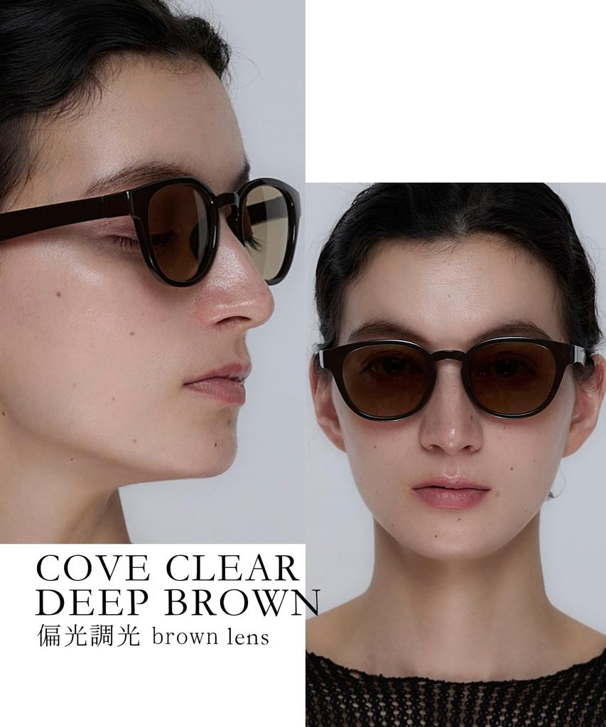 Sunglasses COVE CLEAR tortoise brown FREE [jugaad14] [Jugaad Fourteen] C.BRN9 123501196C.BRN9FREE