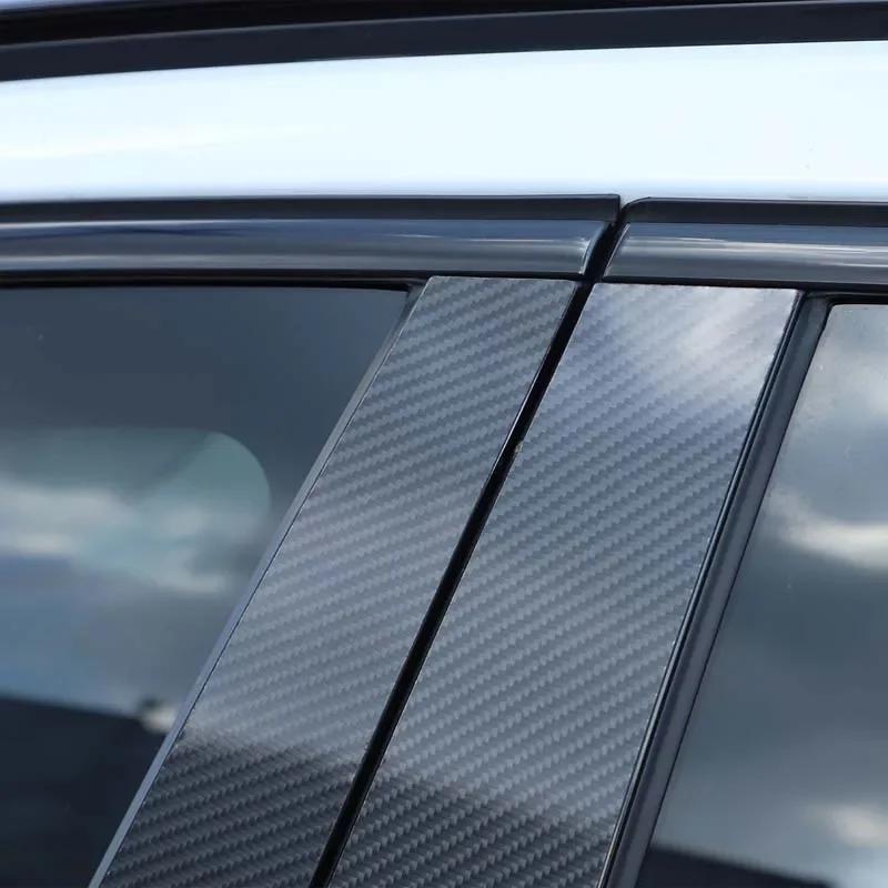 For BMW X3 G01 2018-2022 Car B Pillar Trim Cover Center Window Outer Pillar Post Panel Cover Auto Accessories