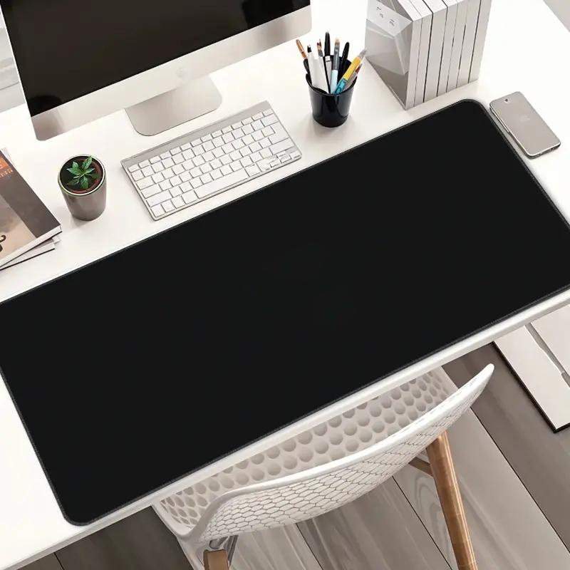 XXL Mouse Pad Black Mousepad Gamer Lager Computer PC Desk Mat  Keyboard Anime Office Carpet Playmat Kawaii Extended Rug