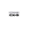 CX-4 CX-5 CX-7 CH-R  emblem auto stickers for Mazda  logo CX4 CX5 CX7 CHR label kofferbak ABS refit vervangen logo car sticker