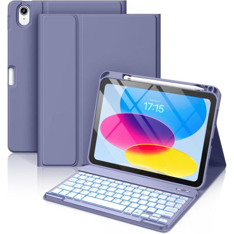 Magnetic Detachable Bluetooth Backlit Keyboard Case IPad 11th Gen With Stand TPU Cover Support Sleep Mode