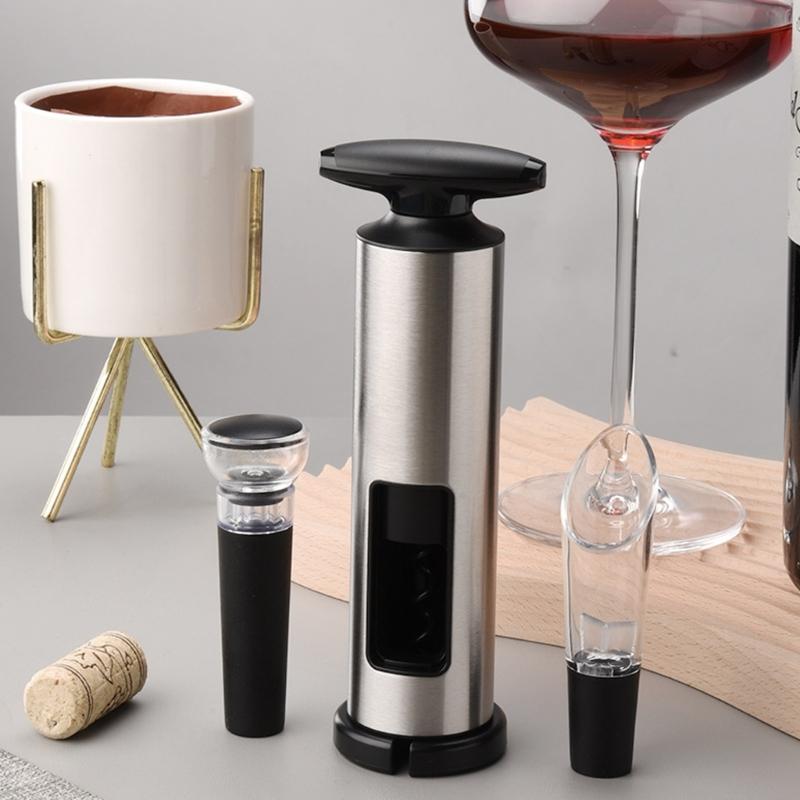 Ergonomic Designs Wine Opener With  spirals Drill For Easy Opening Of Various Wine Bottles At Homes Or Restaurants