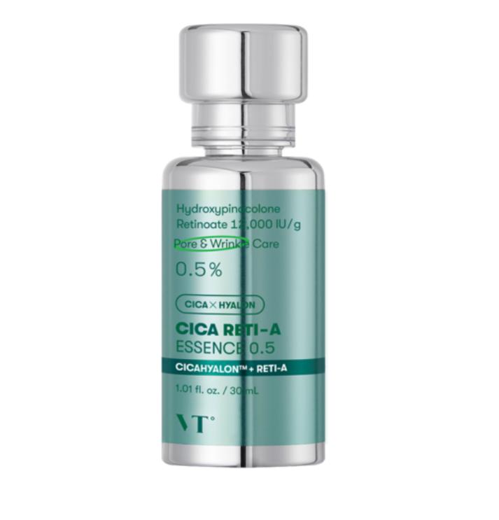 

VT Cosmetic Cica Reti-A Есенція 0.5 30мл – Догляд для розгладження та балансування шкіри 1 ea
